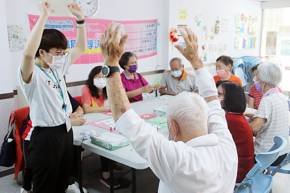 聖馬爾定醫院推出運動桌遊 手腦並用避免肌少與失智